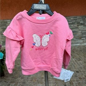 Quiltex butterfly sweater
